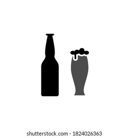 Illustration Vector graphic of beer icon