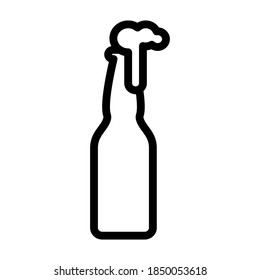 Ilustración Gráfico vectorial del icono de la cerveza