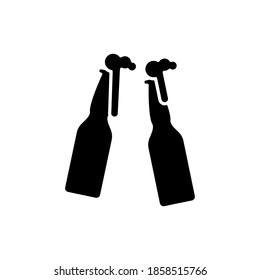 Illustration Vector graphic of beer icon template