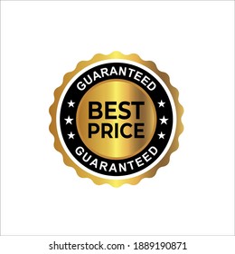 Illustration vector graphic of best price label sticker design template