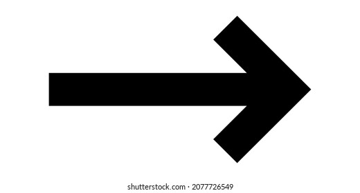 Illustration vector graphic of big arrow of black icons. Arrow icon. Vector collection of arrows. Arrow. cursor. Modern simple arrow.