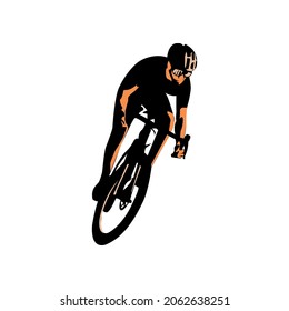 Illustration Vector Graphic of Bike sport design