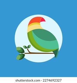 gráfico vectorial de ilustración de ave