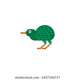 illustration vector graphic bird flat illustration for logo, icon, element, template, design, etc