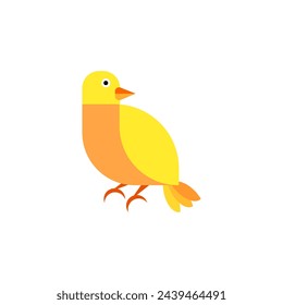 illustration vector graphic bird flat illustration for logo, icon, element, template, design, etc

