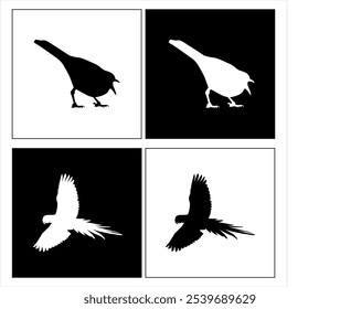 Illustration vector graphic of bird icon