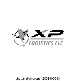 Illustration Vector Graphic of Bird Logistic logo design