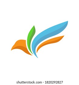 illustration vector graphic of bird logo or icon