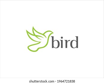 illustration vector graphic of bird. perfect of logos for internet logo, business, bird logo, social media etc.