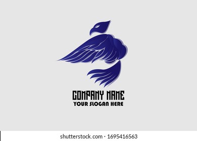 Ilustración vectorial gráfico del logotipo Aves. 