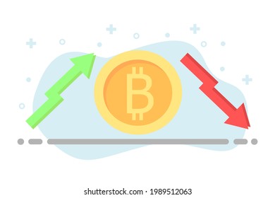 Illustration vector graphic of bitcoin