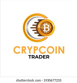 Ilustración vectorial gráfico del icono de moneda de bitcoin Modelo de diseño