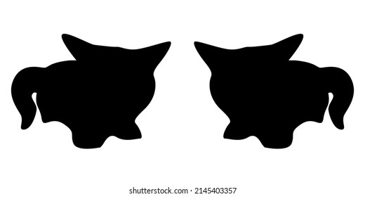 Illustration Vector Graphic of Black Cat Icon