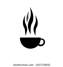illustration vector graphic of black coffee perfect for icon,symbol,food and drink or etc