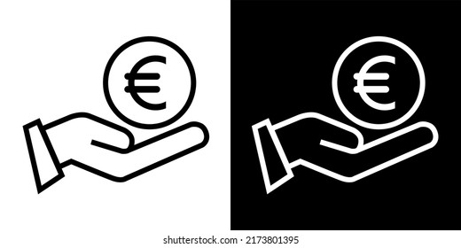 Illustration Vector Graphic of . Black Color Icon.