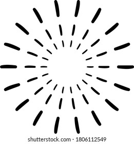 ilustración vectorial gráfico del diseño del concepto mandala flor negra
