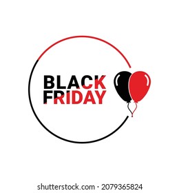 Illustration vector graphic of black Friday