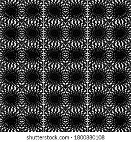 illustration vector graphic of black pattern clone rectangle background