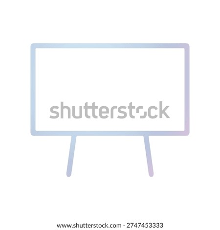 Illustration Vector Graphic of Blackboard icon design template