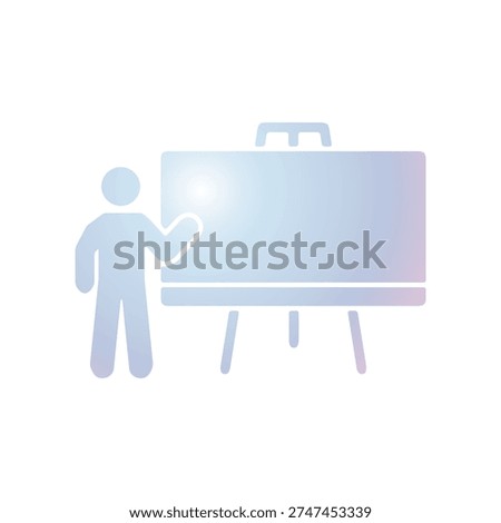 Illustration Vector Graphic of Blackboard icon design template