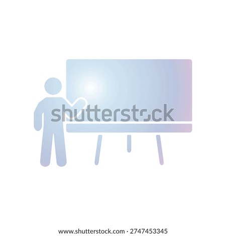 Illustration Vector Graphic of Blackboard icon design template