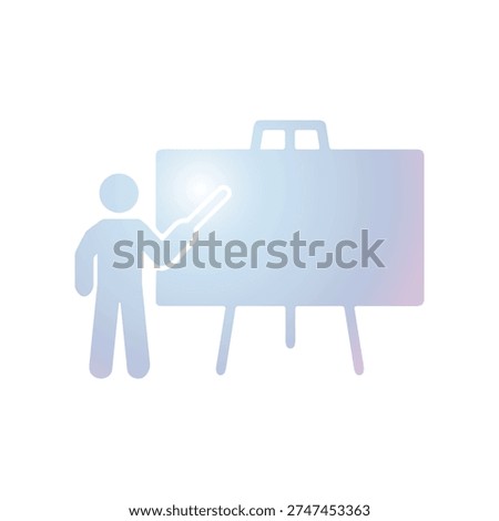 Illustration Vector Graphic of Blackboard icon design template