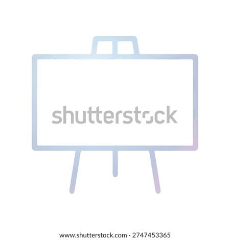 Illustration Vector Graphic of Blackboard icon design template