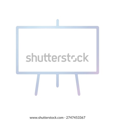 Illustration Vector Graphic of Blackboard icon design template