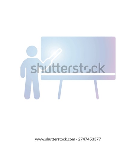 Illustration Vector Graphic of Blackboard icon design template