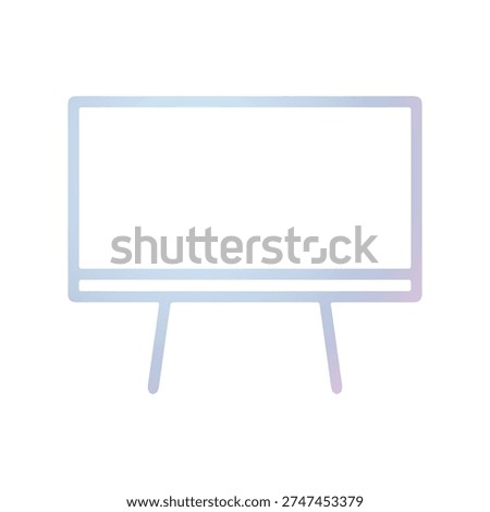 Illustration Vector Graphic of Blackboard icon design template