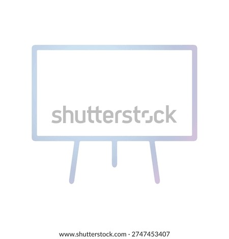 Illustration Vector Graphic of Blackboard icon design template