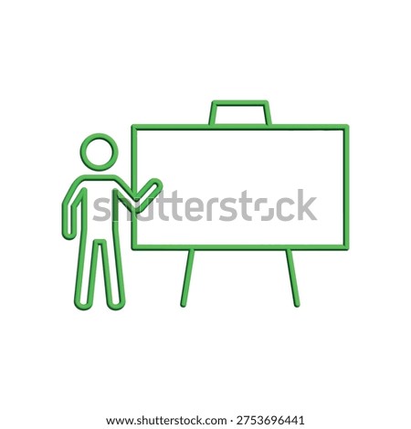 Illustration Vector Graphic of Blackboard icon design template