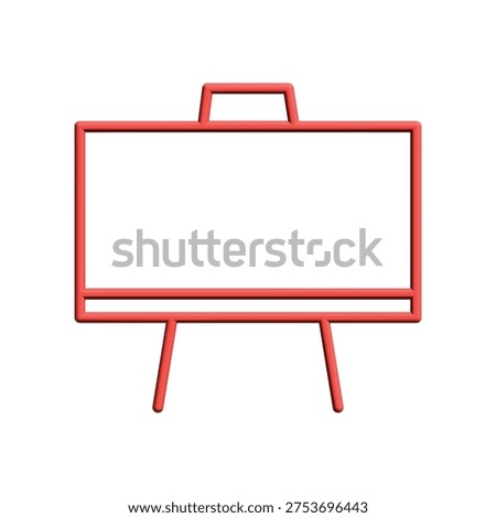 Illustration Vector Graphic of Blackboard icon design template