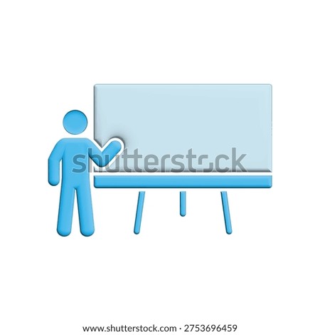 Illustration Vector Graphic of Blackboard icon design template