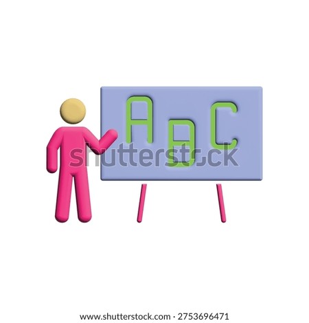 Illustration Vector Graphic of Blackboard icon design template