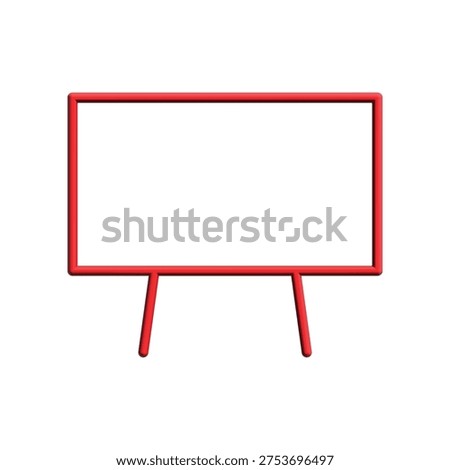 Illustration Vector Graphic of Blackboard icon design template