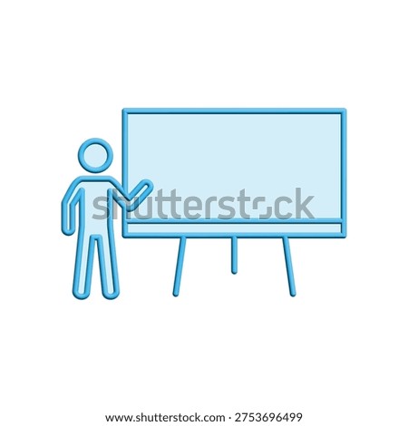 Illustration Vector Graphic of Blackboard icon design template