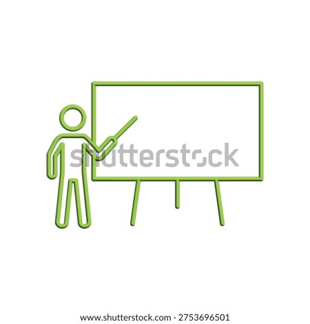Illustration Vector Graphic of Blackboard icon design template