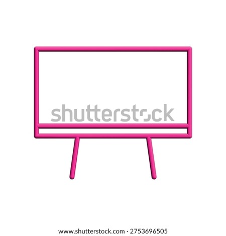 Illustration Vector Graphic of Blackboard icon design template