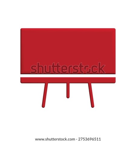 Illustration Vector Graphic of Blackboard icon design template