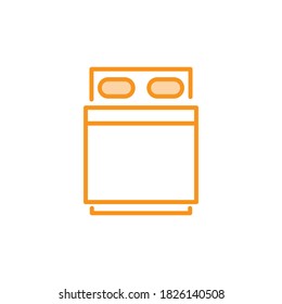 Ilustración Vector gráfico del icono de manta. Apto para la cubierta, cama, dormitorio, cómodo, etc.