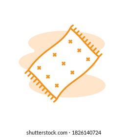 Illustration Vektorgrafik von Deckensymbol. Geeignet für Decken, Bett, Schlafzimmer, komfortabel etc.