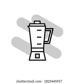 Ilustración Gráfico vectorial del icono de mezclador
