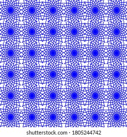 Vektorgrafik von Blumenmustern, Design des Blumenmusters