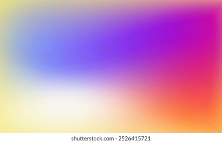 illustration vector graphic of Blurred colored gradient background 