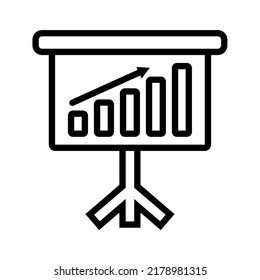 Vektorgrafik der Illustration, Grafik des Motherboards, Diagramms, Präsentationssymbol