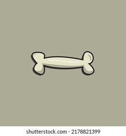 illustration vector graphic of bone good for pethop or etc.