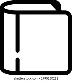 Illustration vector graphic of book good for your ui design