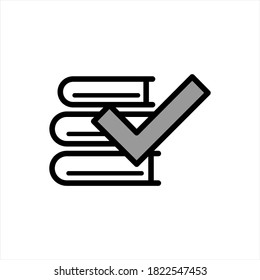 
Illustration Vektorgrafik des Buchsymbol