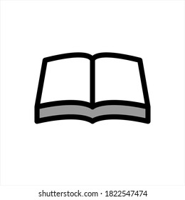 
Illustration Vector graphic of book icon